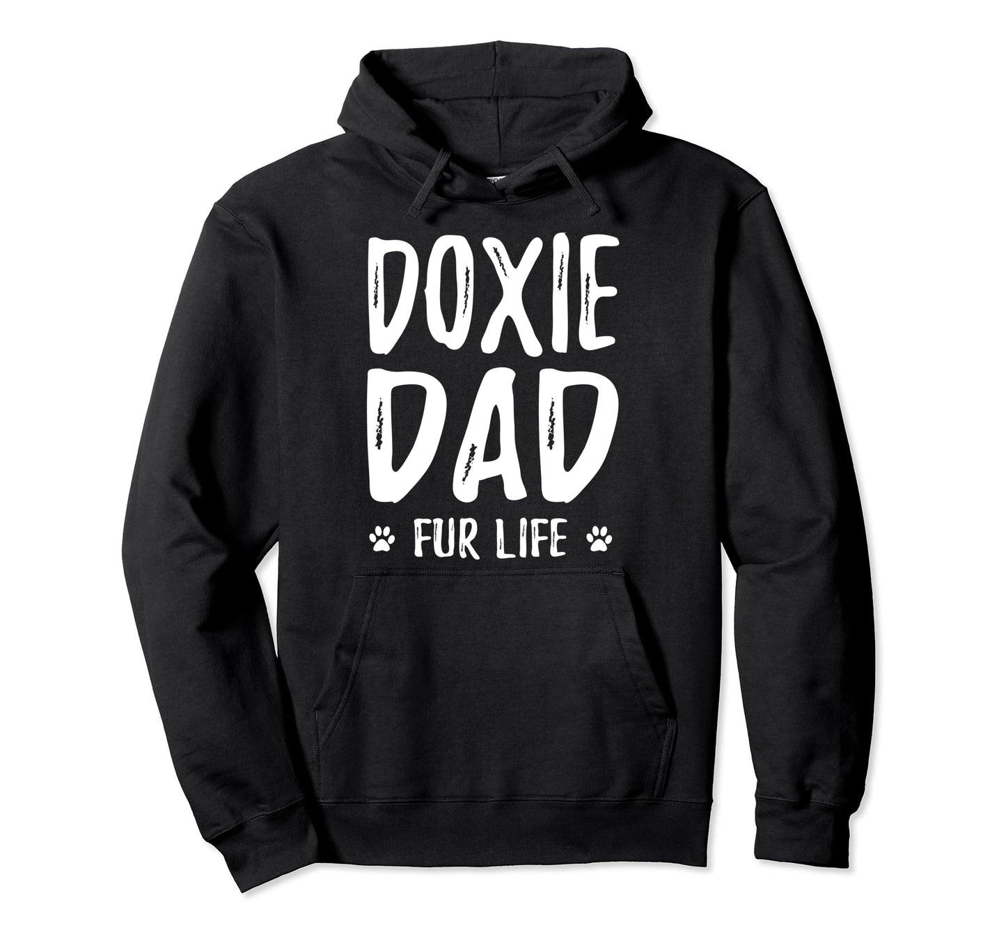 Doxie Dad Fur Life Funny Dog Dad Gift Hoodie - Fun Novelty Design Unisex - T-Shirt, Sweatshirt, Hoodie