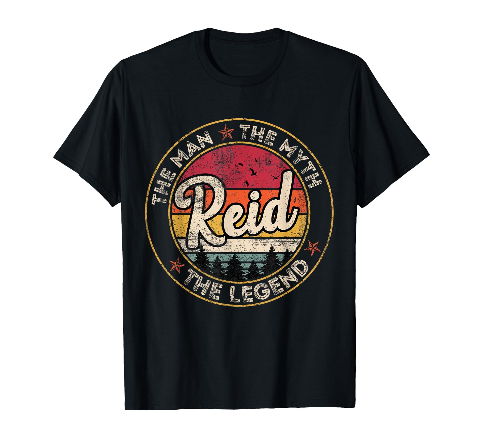 Reid Myth Legend Personalized Name T-Shirt - Trendy Graphic for Adults - T-Shirt, Sweatshirt, Hoodie