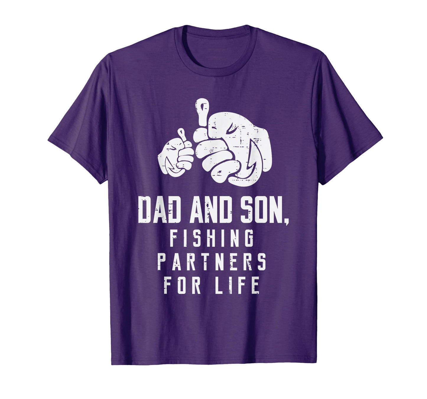 Dad And Son Fishing Partners Life T-Shirt - Custom Art Print for Adults - T-Shirt, Sweatshirt, Hoodie