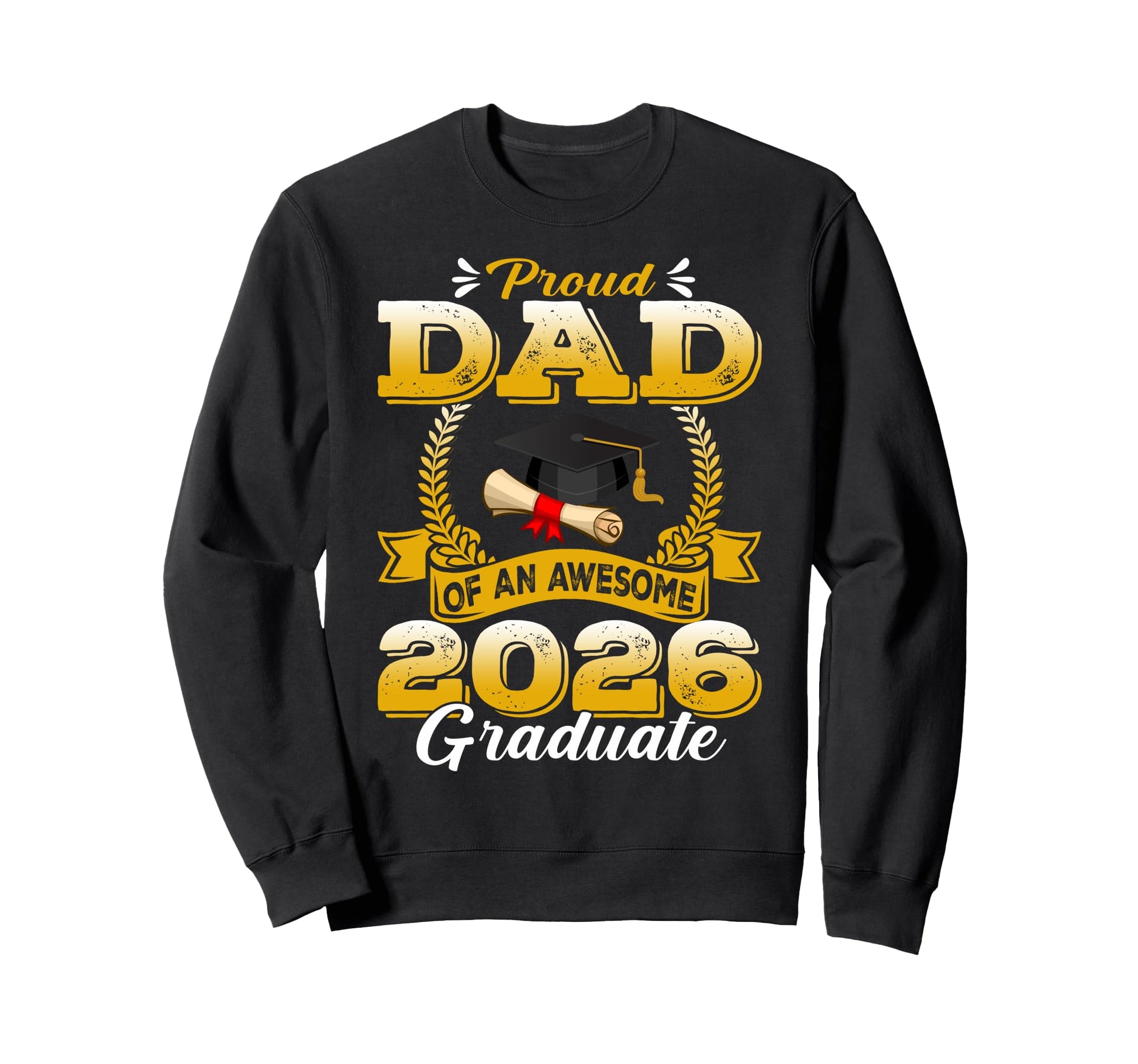 Class 2026 Graduate Proud Family Hoodie - Streetwear Style for Adults - T-Shirt, Sweatshirt, Hoodie