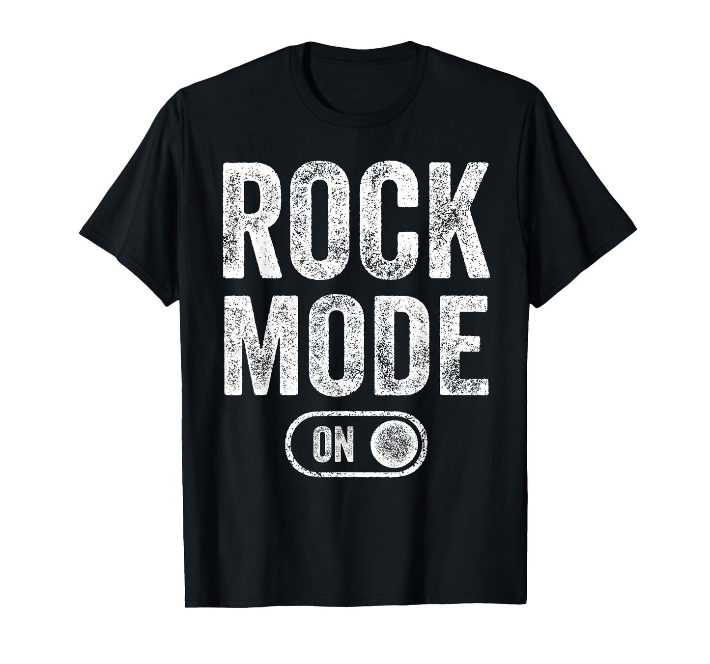 Rock Mode Funny Rocker Gift Guitar T-Shirt - Fun Novelty Design for Adults - T-Shirt, Sweatshirt, Hoodie