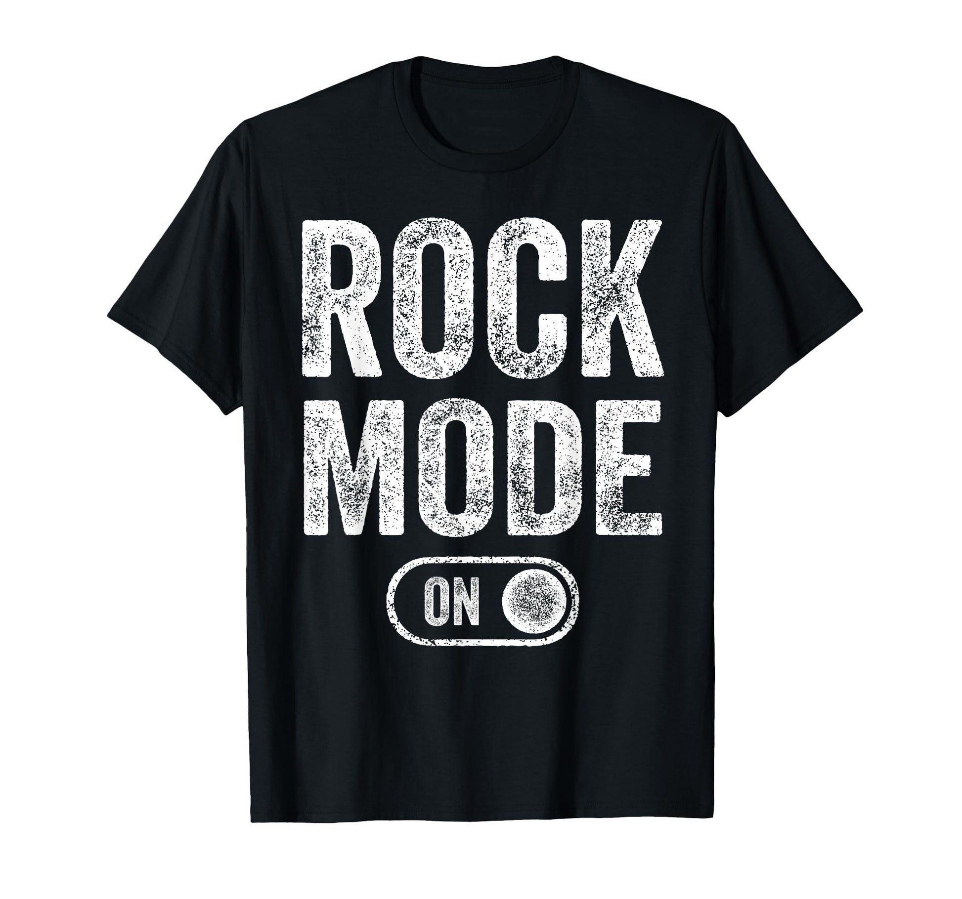 Rock Mode Funny Rocker Gift Guitar T-Shirt - Fun Novelty Design for Adults - T-Shirt, Sweatshirt, Hoodie