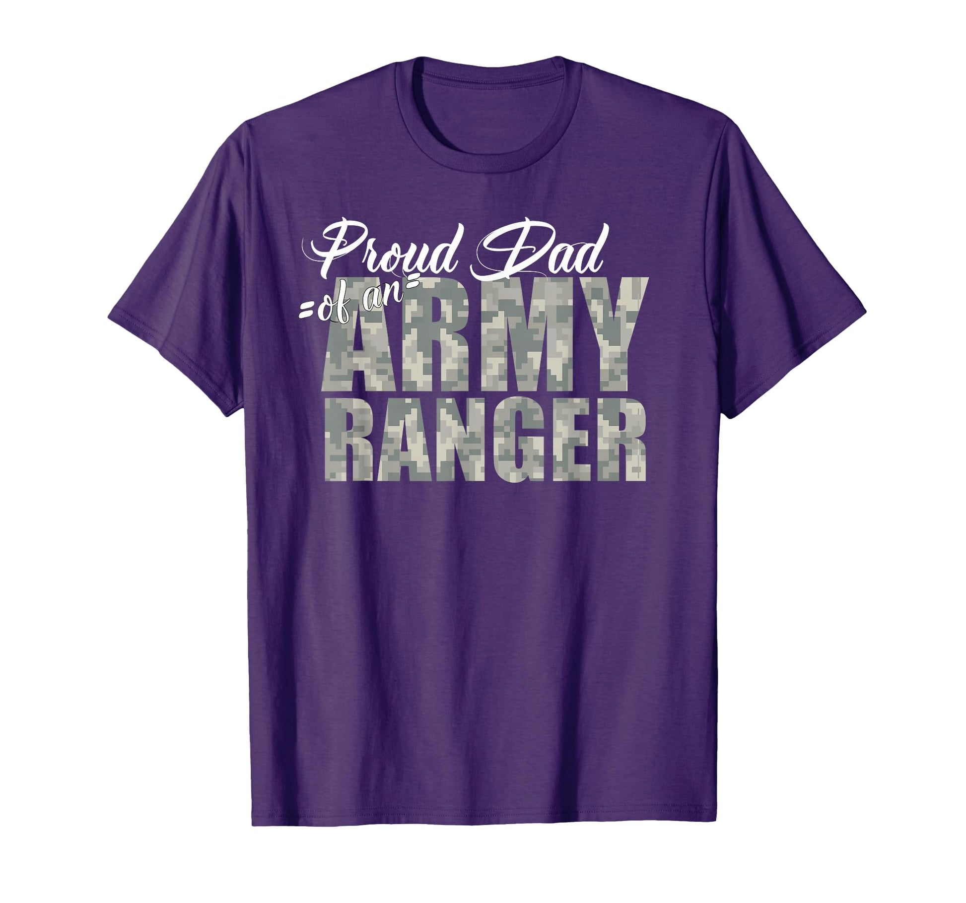 Proud Dad Army Ranger T-Shirt - Custom Art Print Men Women - T-Shirt, Sweatshirt, Hoodie