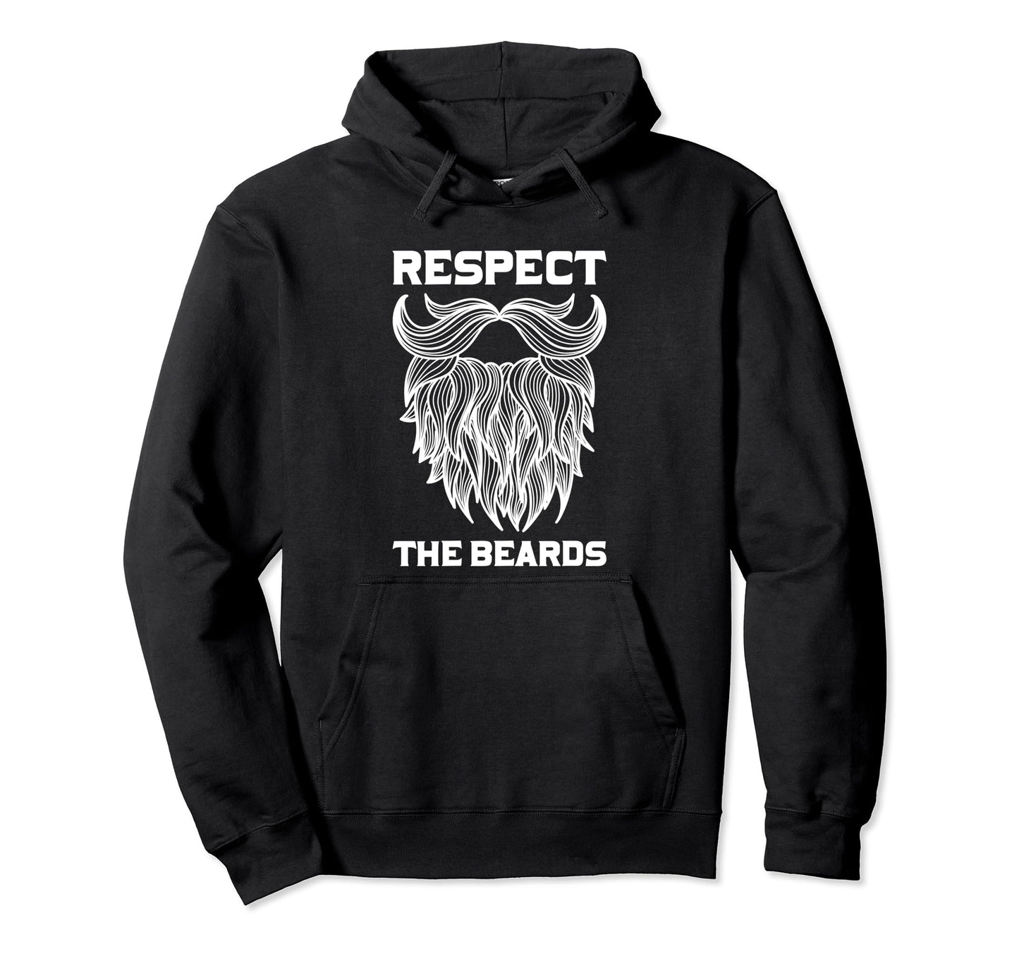 Bearded Guy Funny Beard Lover Mustache Hoodie - Unique Graphic for Adults - T-Shirt, Sweatshirt, Hoodie