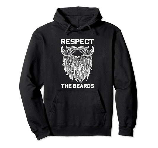 Bearded Guy Funny Beard Lover Mustache Hoodie - Unique Graphic for Adults - T-Shirt, Sweatshirt, Hoodie