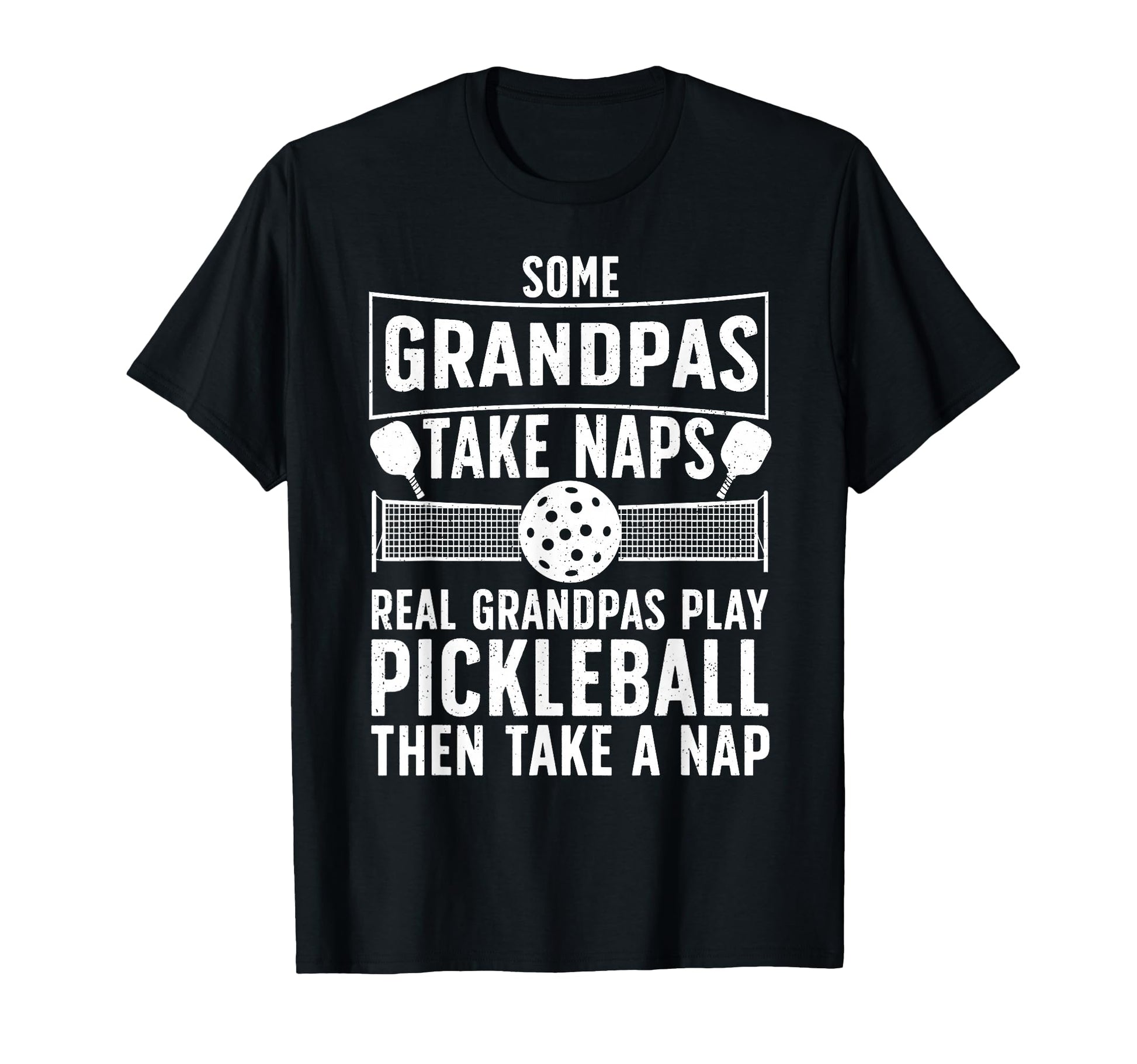 Pickleball Grandpa Paddle Sport T-Shirt - Novelty Apparel Men Women - T-Shirt, Sweatshirt, Hoodie