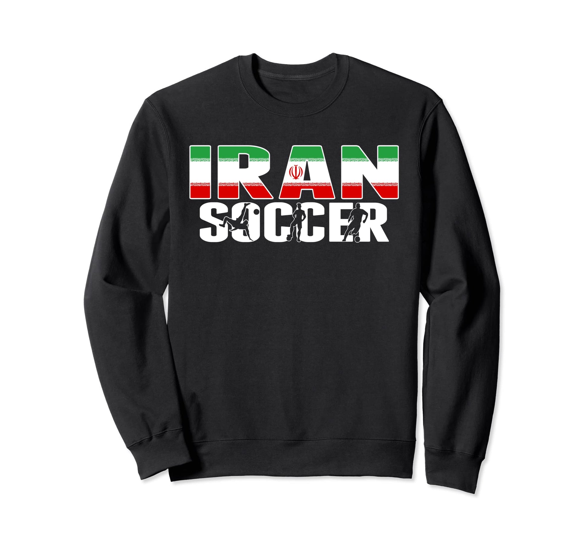 Iran Soccer Fans Jersey Proud Sweatshirt - Graphic Print for Adults - T-Shirt, Sweatshirt, Hoodie