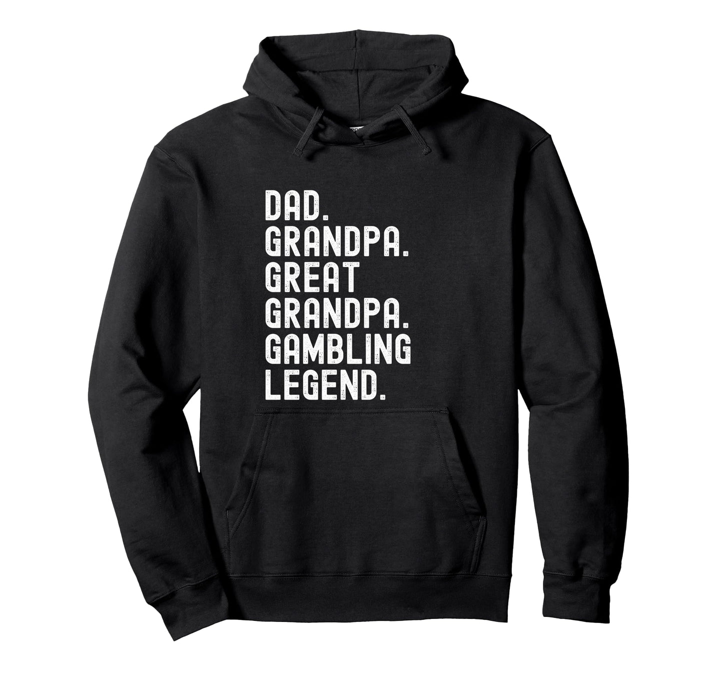 Husband Dad Grandpa Great Grandpa Hoodie - Minimalist Print for Adults - T-Shirt, Sweatshirt, Hoodie