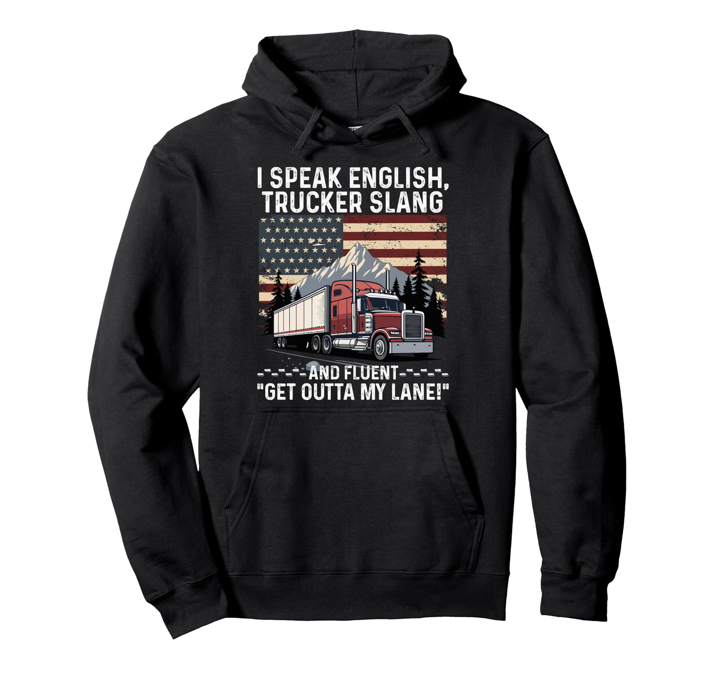 Best Truck Driver Art Dad Grandad Hoodie - Trendy Graphic for Adults - T-Shirt, Sweatshirt, Hoodie