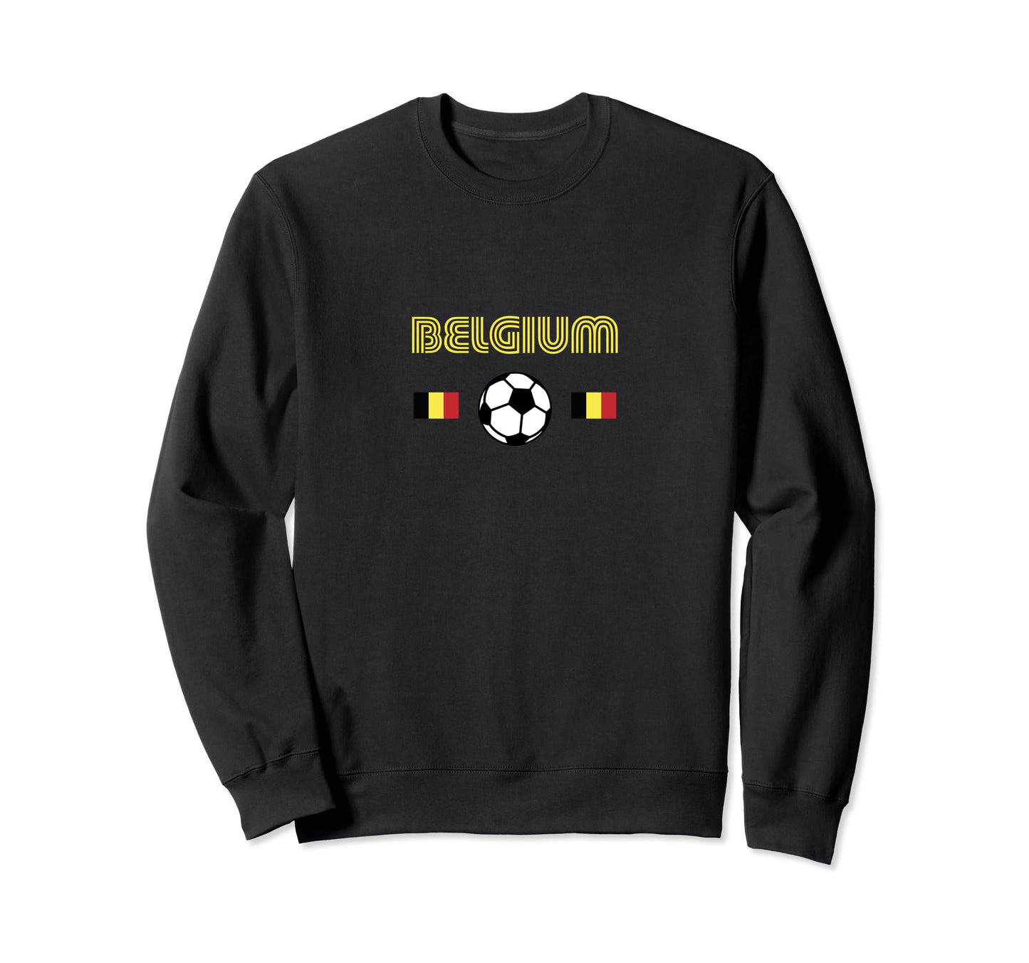 Belgium Soccer Fans Related Sweatshirt - Casual Everyday Wear Unisex - T-Shirt, Sweatshirt, Hoodie