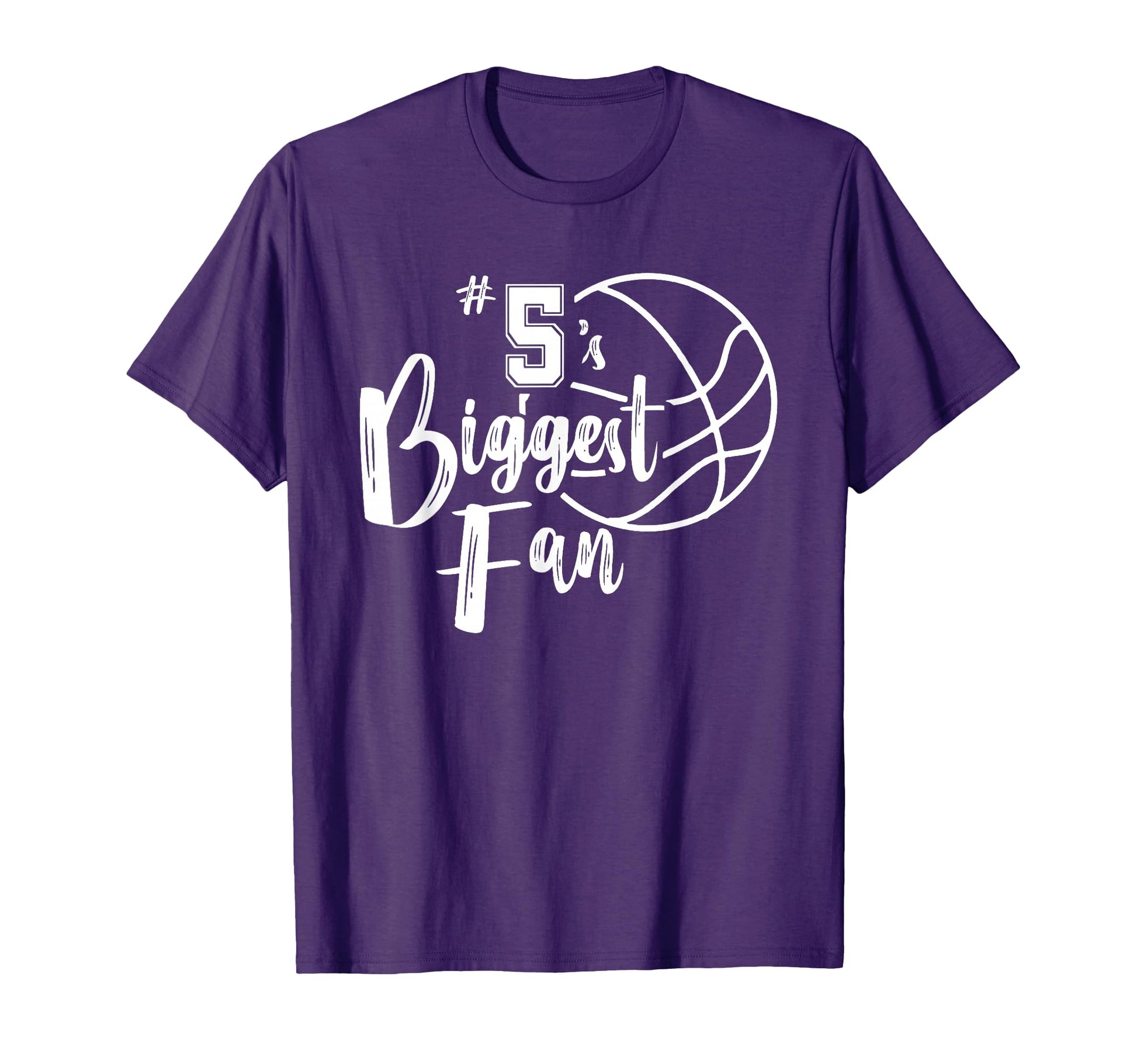 Five 5S Biggest Fan Basketball Mom T-Shirt - Aesthetic Graphic Men Women - T-Shirt, Sweatshirt, Hoodie