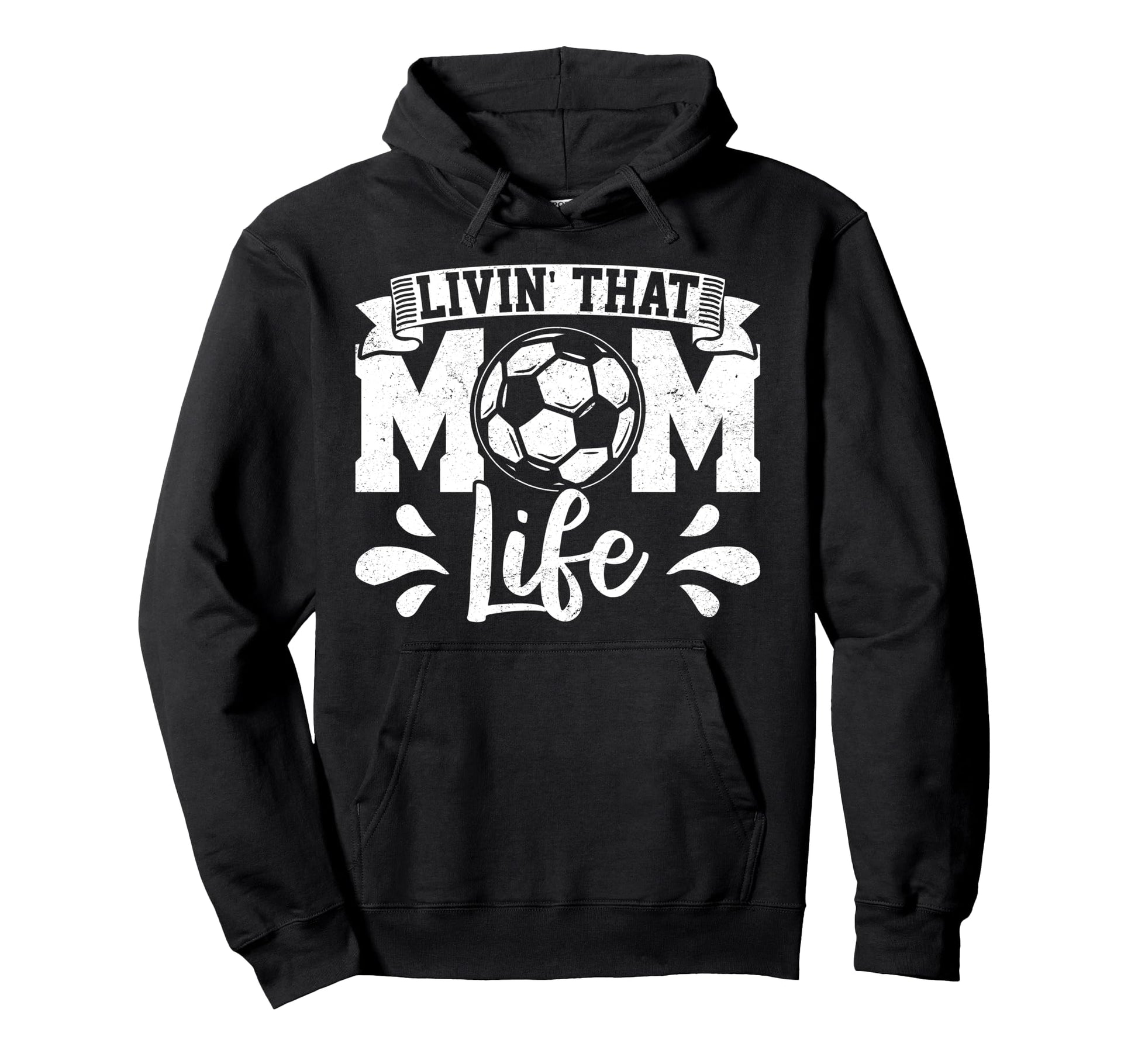 Livin That Mom Life Mother Mama Gift T-Shirt - Minimalist Print for Adults - T-Shirt, Sweatshirt, Hoodie
