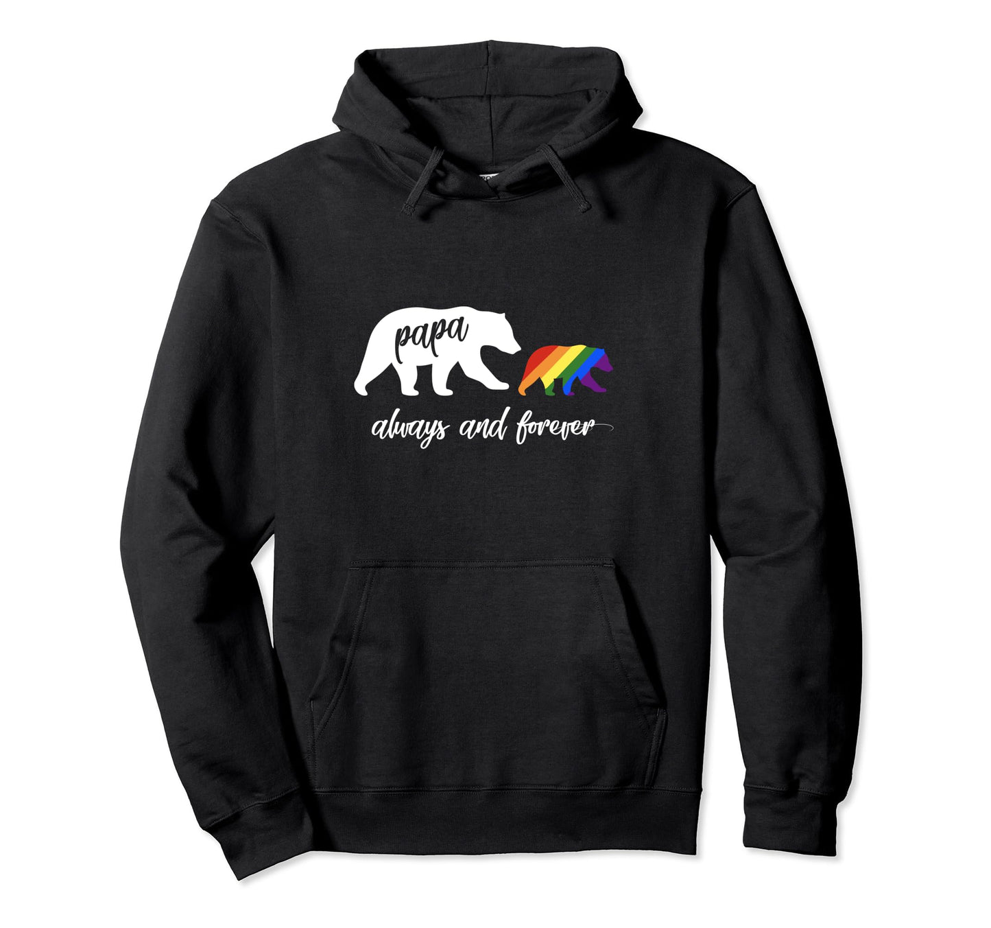 Lgbtq Gay Papa Bear T Shirts And Gifts T-Shirt - Custom Art Print Men Women - T-Shirt, Sweatshirt, Hoodie