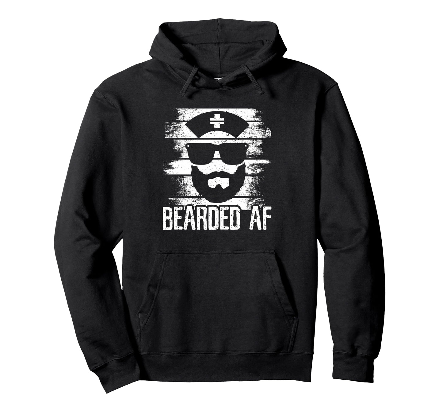 Nursing And Male Nurse Beard Designs Hoodie - Aesthetic Graphic for Adults - T-Shirt, Sweatshirt, Hoodie
