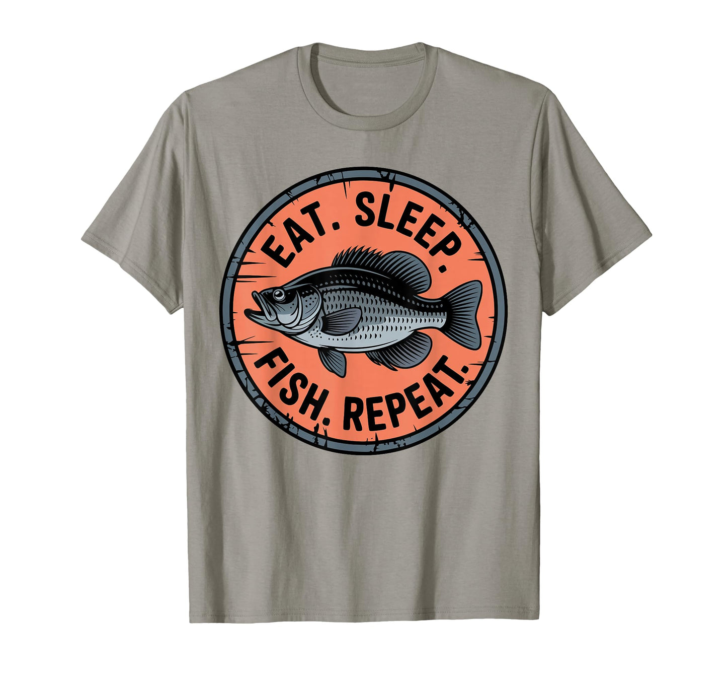 Crappie Fishermen Catching Crappie T-Shirt - Novelty Apparel for Adults - T-Shirt, Sweatshirt, Hoodie