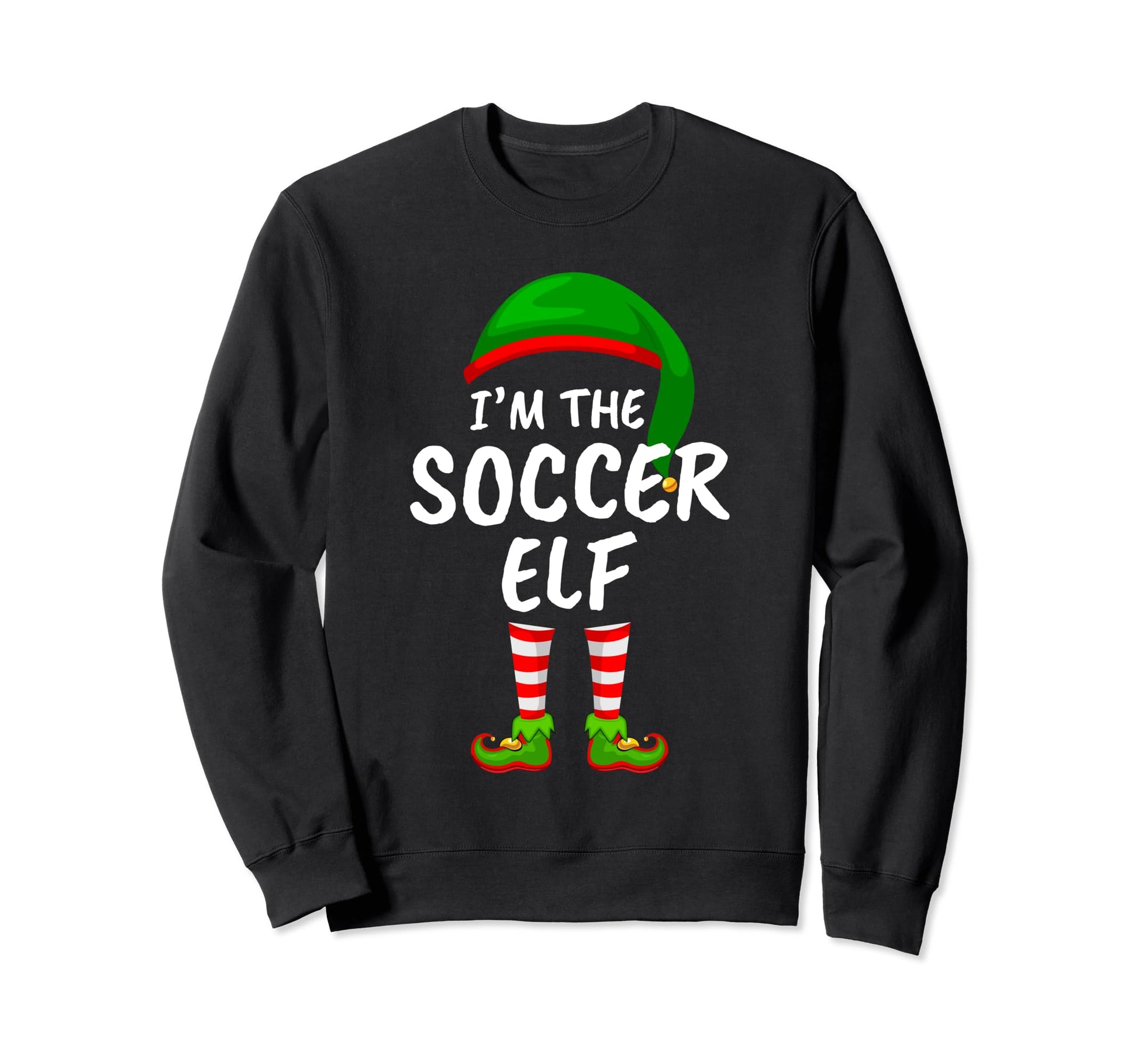 Matching Family Im Soccer Elf Sweatshirt - Minimalist Print Unisex - T-Shirt, Sweatshirt, Hoodie