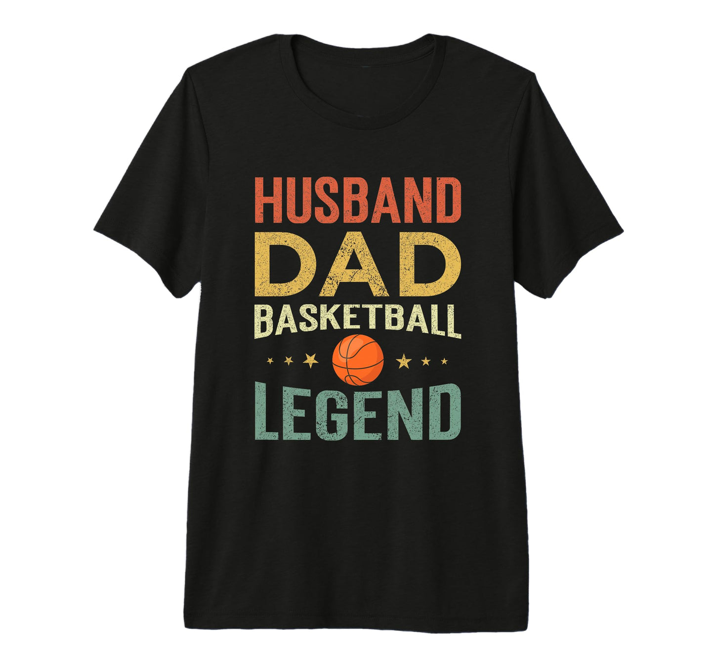 Mens Basketball Player Husband Dad T-Shirt - Unique Graphic Unisex - T-Shirt, Sweatshirt, Hoodie