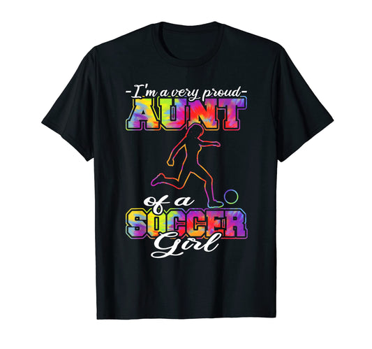 Aunt Soccer Soccer Player Soccer Aunt T-Shirt - Unique Graphic Men Women - T-Shirt, Sweatshirt, Hoodie