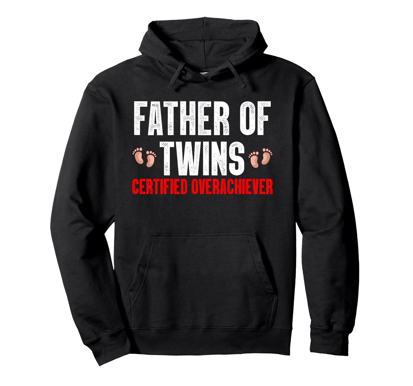 Father Twins Dad Fathers Day Funny Hoodie - Trendy Graphic for Adults - T-Shirt, Sweatshirt, Hoodie