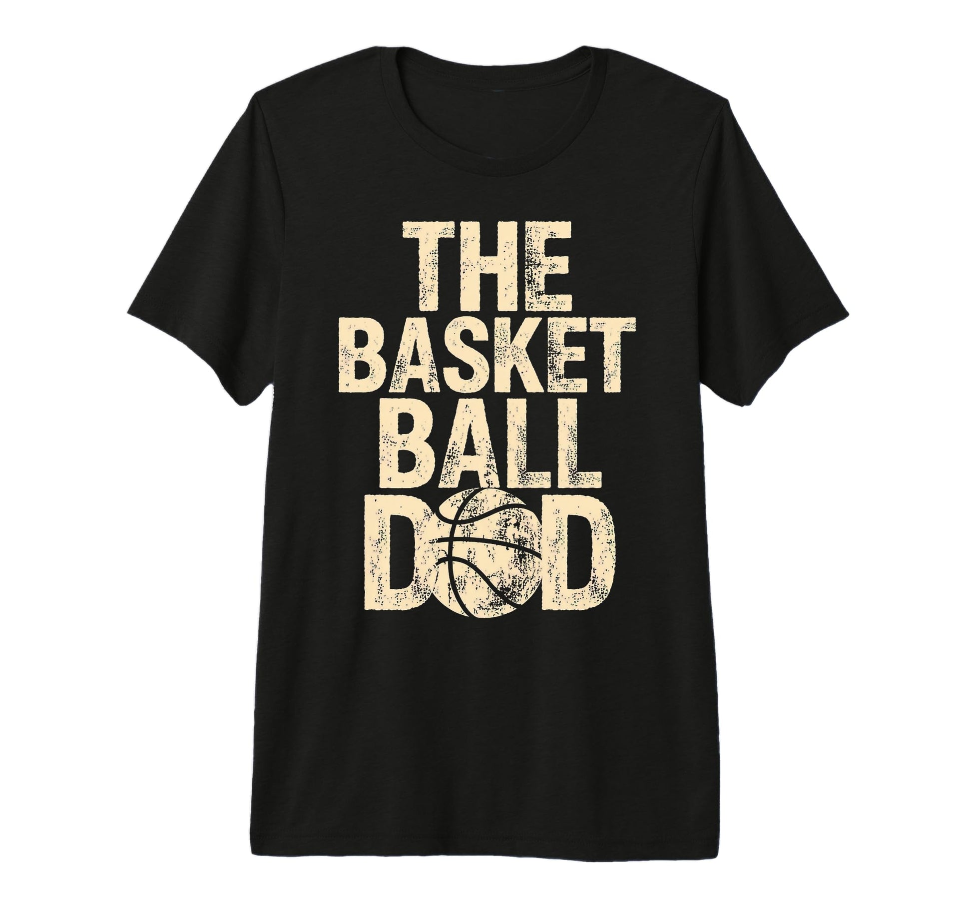 Basketball Dad Tri Blend T-Shirt - Fun Novelty Design for Adults - T-Shirt, Sweatshirt, Hoodie