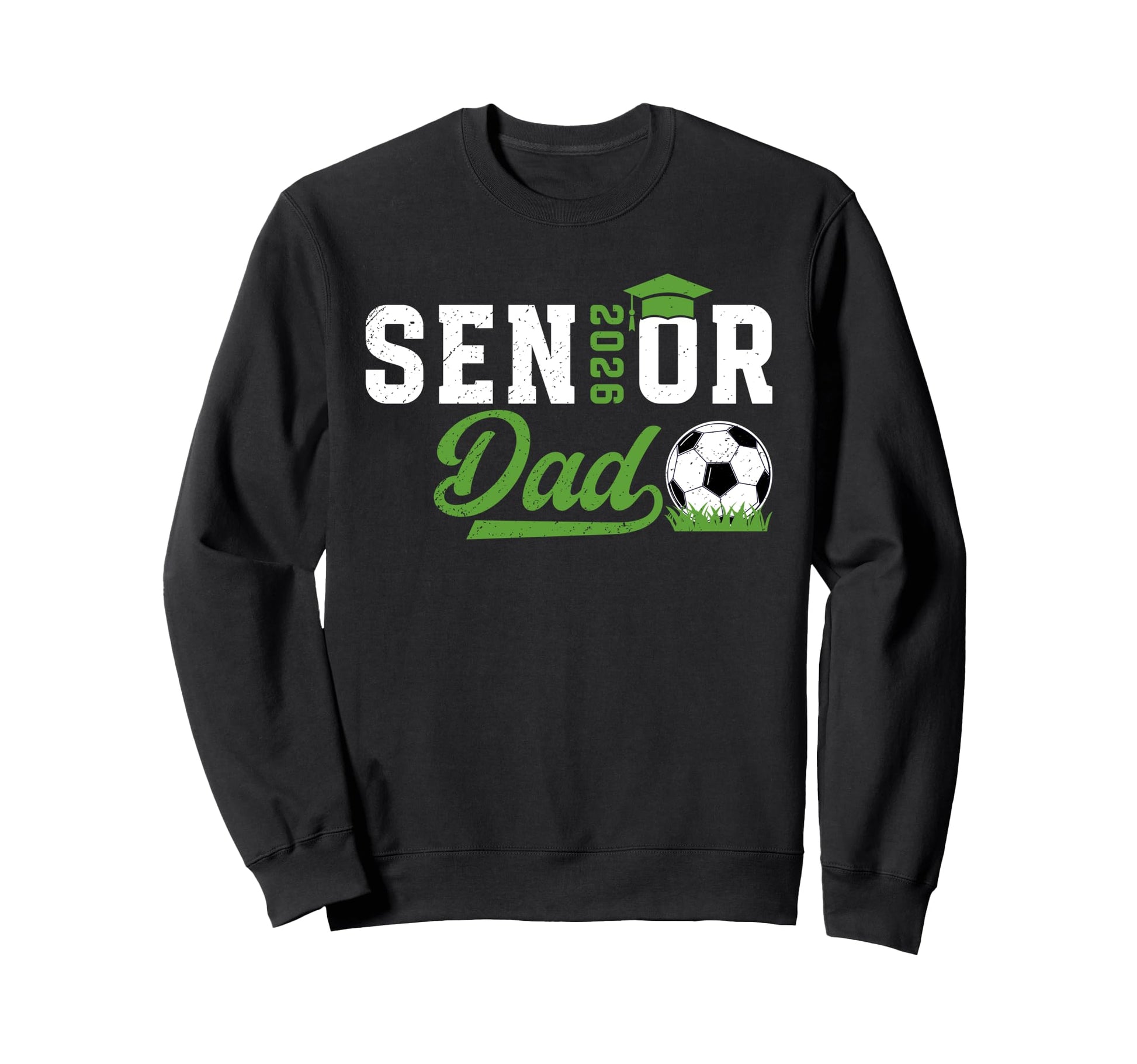 Soccer Senior Dad Senior Soccer Sweatshirt - Graphic Print for Adults - T-Shirt, Sweatshirt, Hoodie