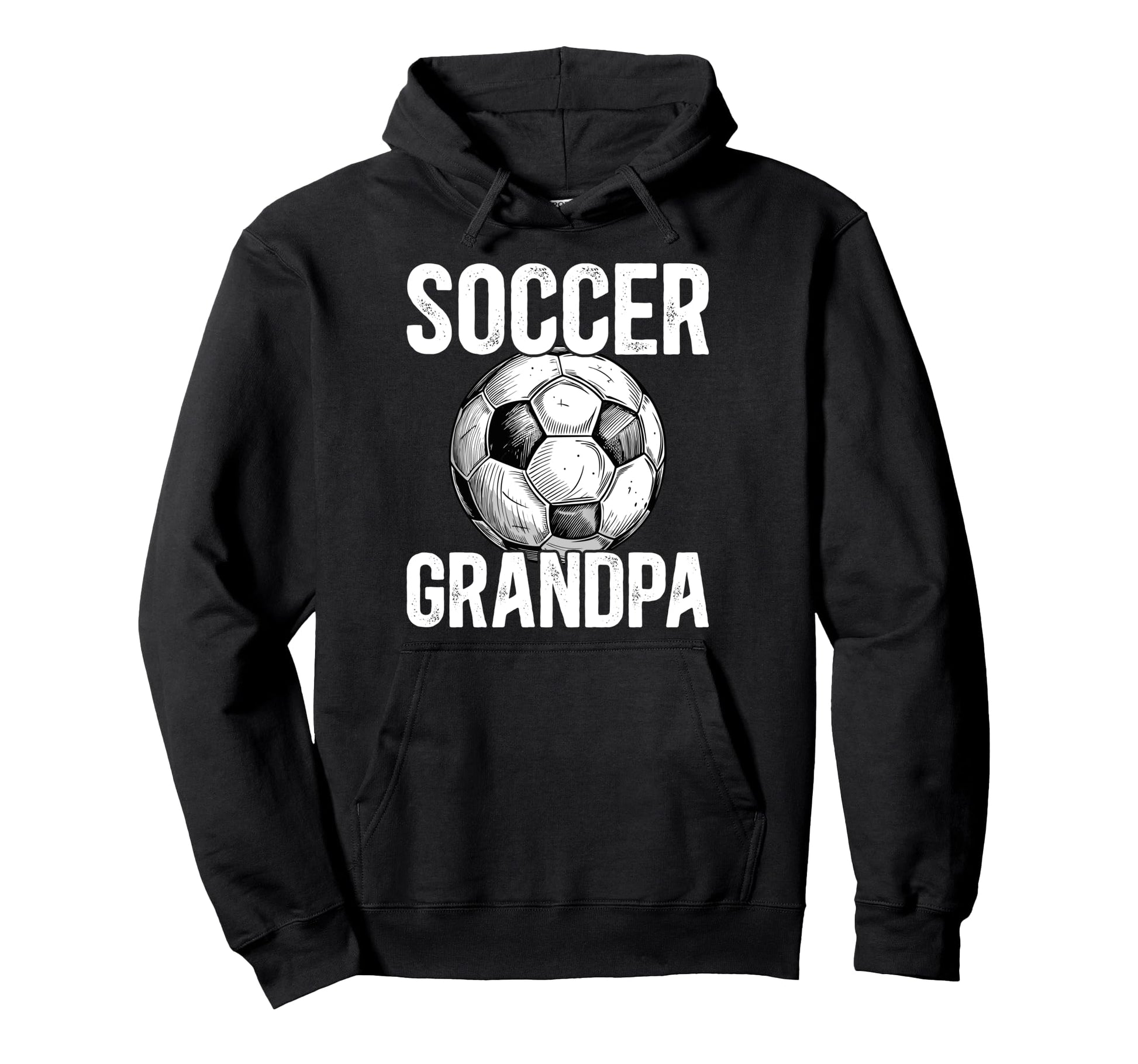 Soccer Grandpa Soccer Player Grandfather Hoodie - Novelty Apparel Men Women - T-Shirt, Sweatshirt, Hoodie