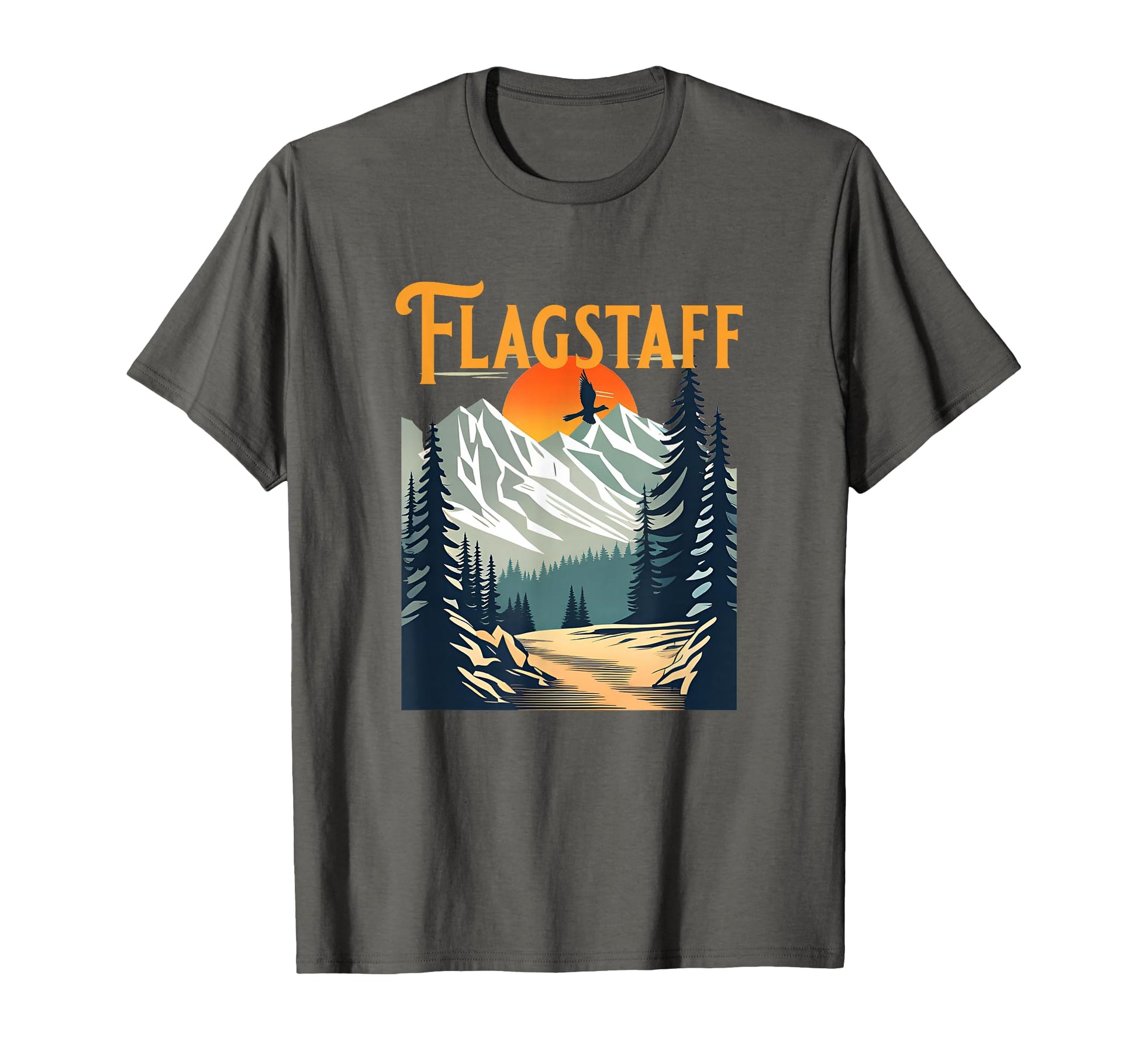 Flagstaff Souvenir Hiking T-Shirt - Fun Novelty Design Unisex - T-Shirt, Sweatshirt, Hoodie