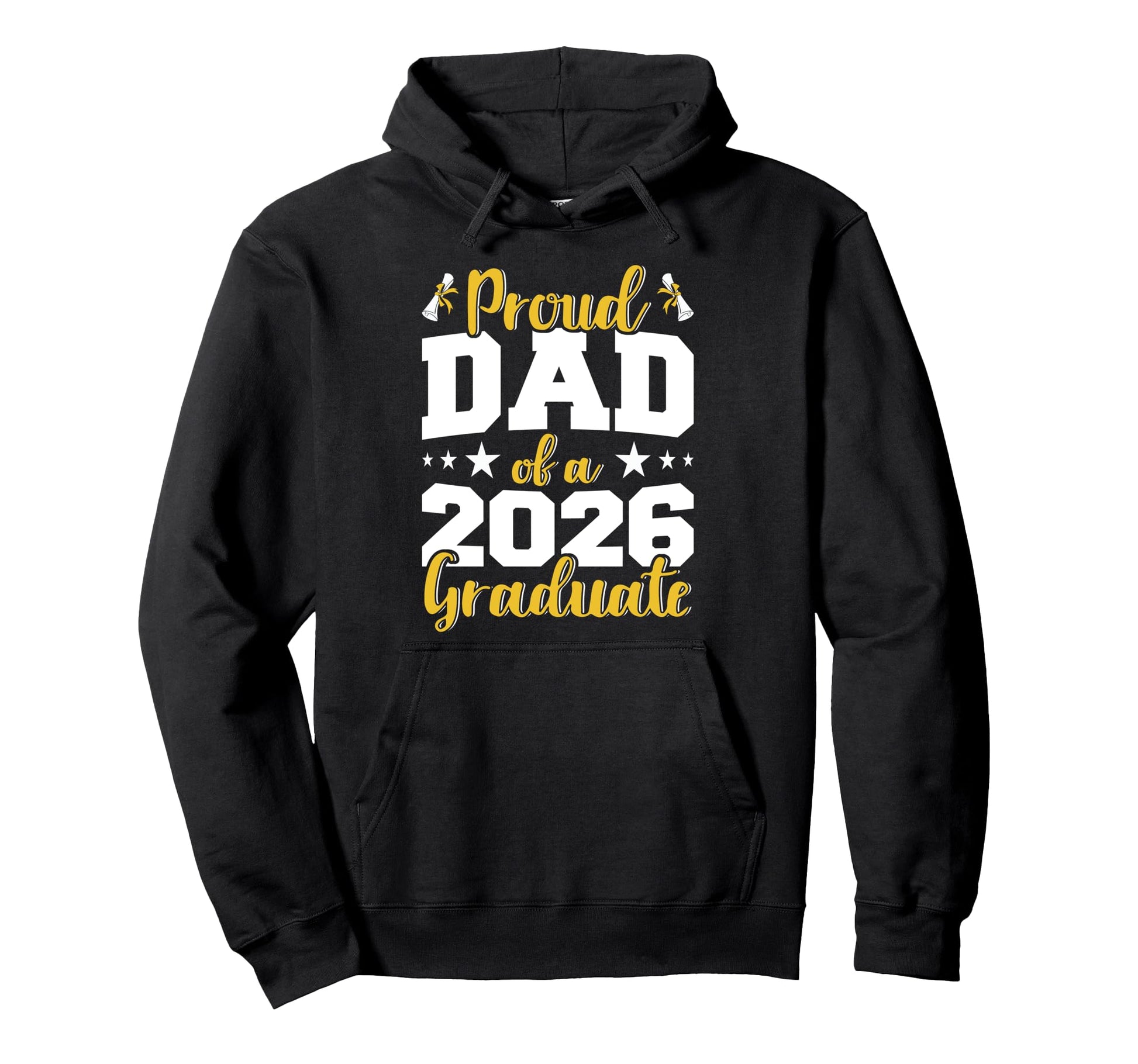 Proud Dad 2026 Graduate Senior Family Hoodie - Unique Graphic Men Women - T-Shirt, Sweatshirt, Hoodie