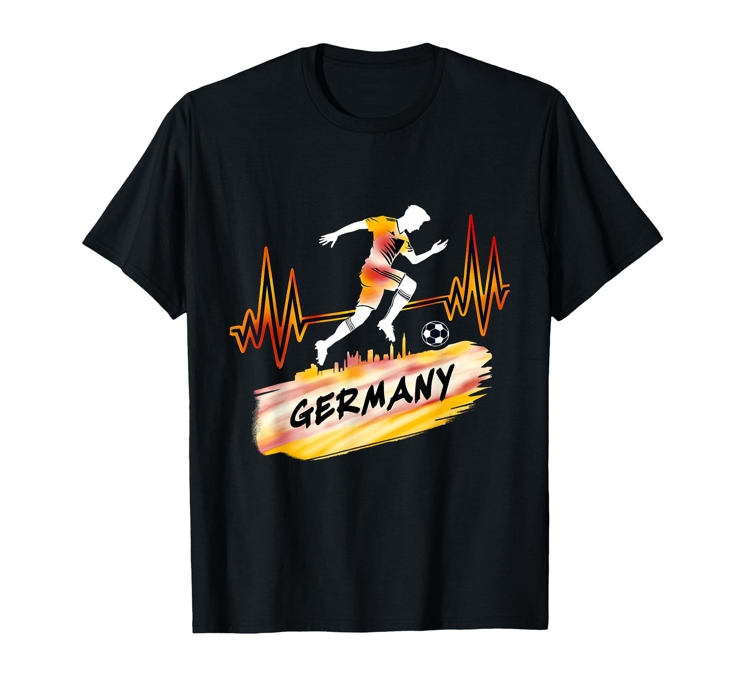 German Football Germany Soccer Fans T-Shirt - Aesthetic Graphic Men Women - T-Shirt, Sweatshirt, Hoodie