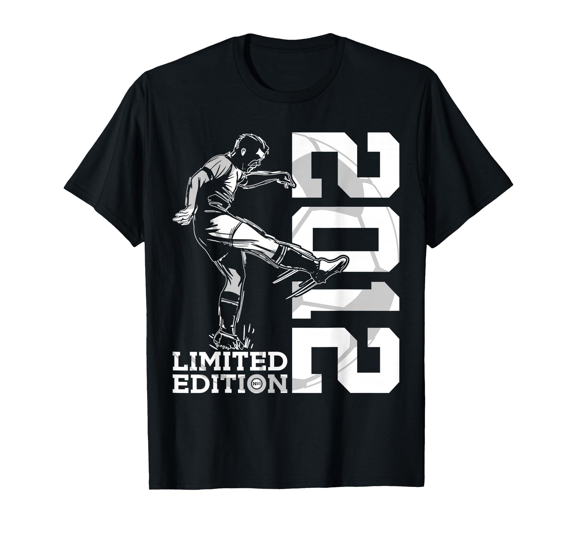 2012 14 Years Soccer 14Th Birthday T-Shirt - Custom Art Print for Adults - T-Shirt, Sweatshirt, Hoodie