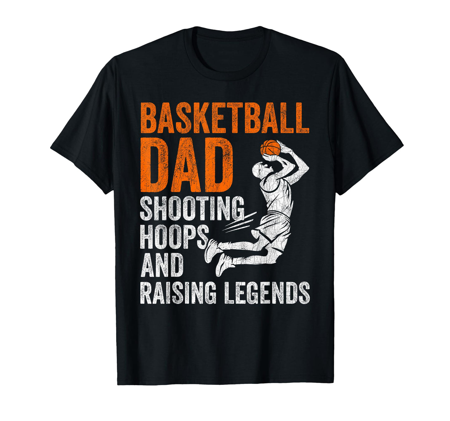 Fathers Day Basketball Dad Shooting T-Shirt - Novelty Apparel for Adults - T-Shirt, Sweatshirt, Hoodie