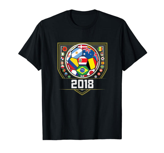 All 32 Teams Soccer Nations T-Shirt - Minimalist Print for Adults - T-Shirt, Sweatshirt, Hoodie