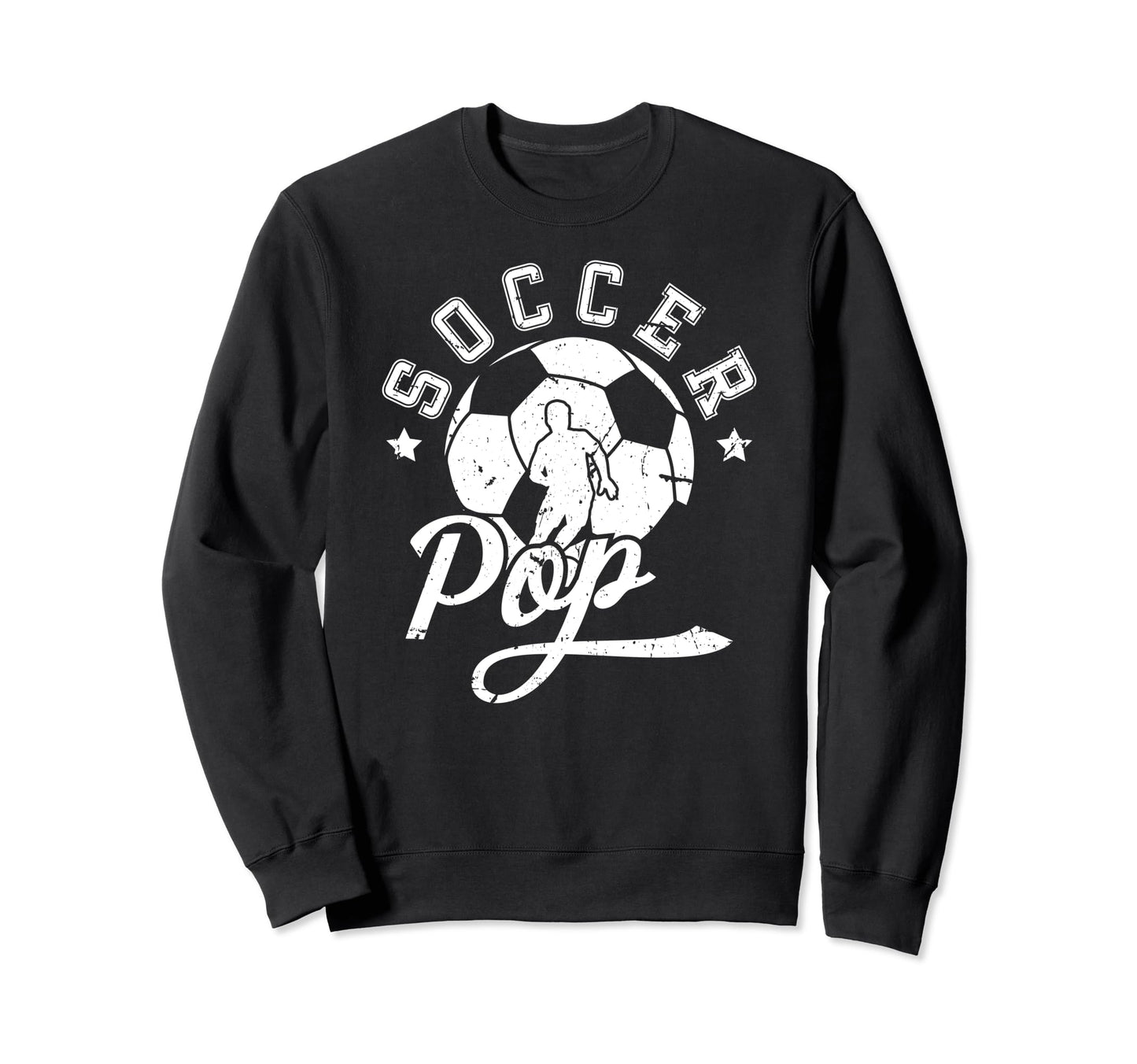 Soccer Pop Grandpa Pop Soccer Player Sweatshirt - Graphic Print for Adults - T-Shirt, Sweatshirt, Hoodie