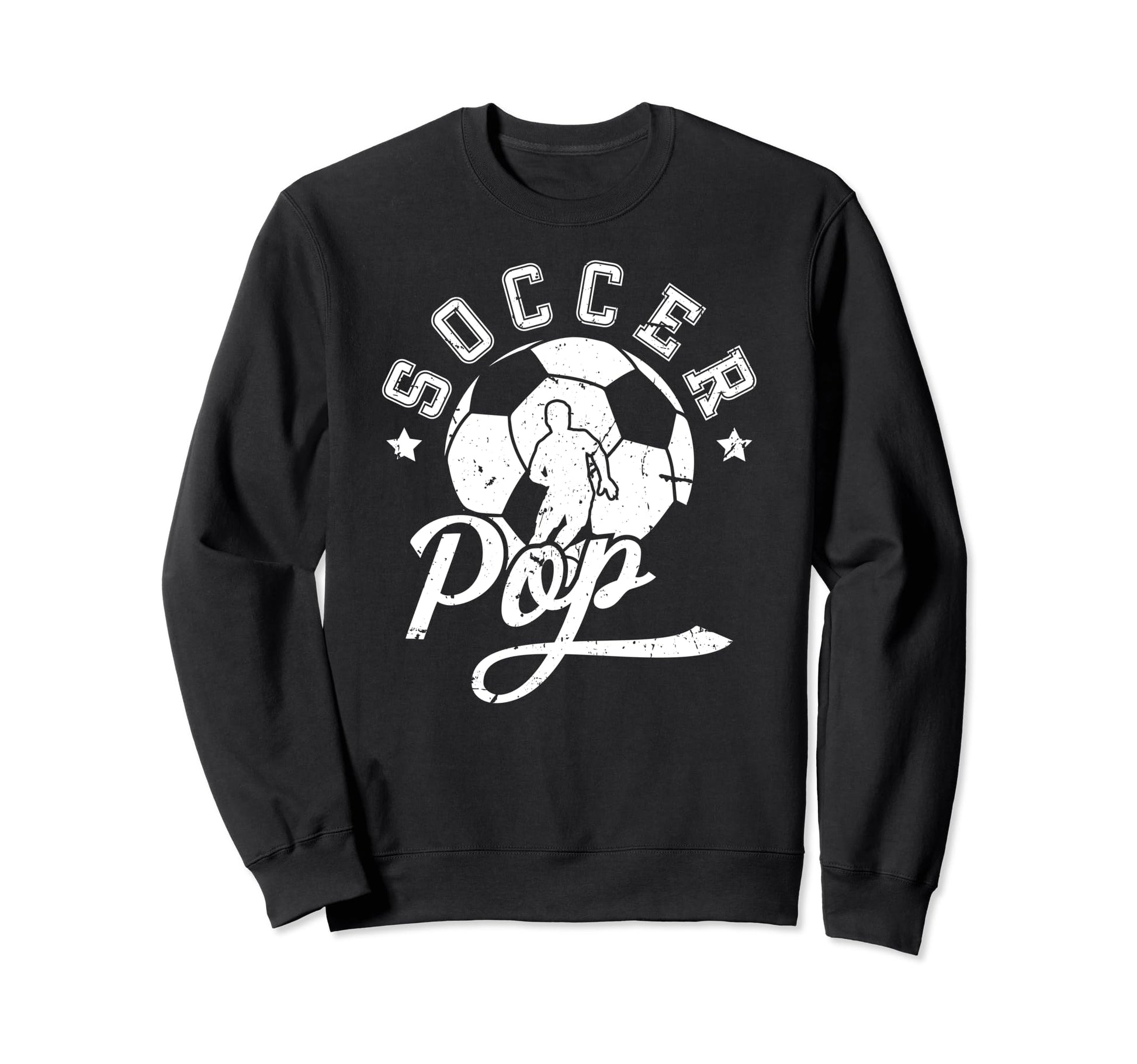 Soccer Pop Grandpa Pop Soccer Player Sweatshirt - Graphic Print for Adults - T-Shirt, Sweatshirt, Hoodie
