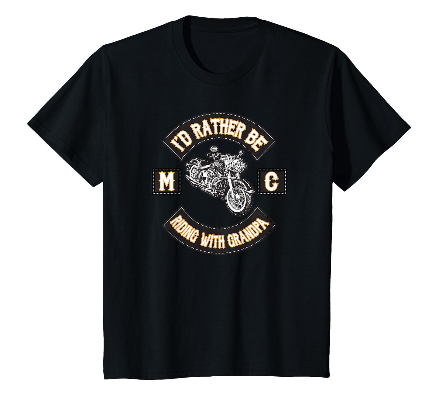 Id Rather Be Riding Grandpa T-Shirt - Minimalist Print for Adults - T-Shirt, Sweatshirt, Hoodie