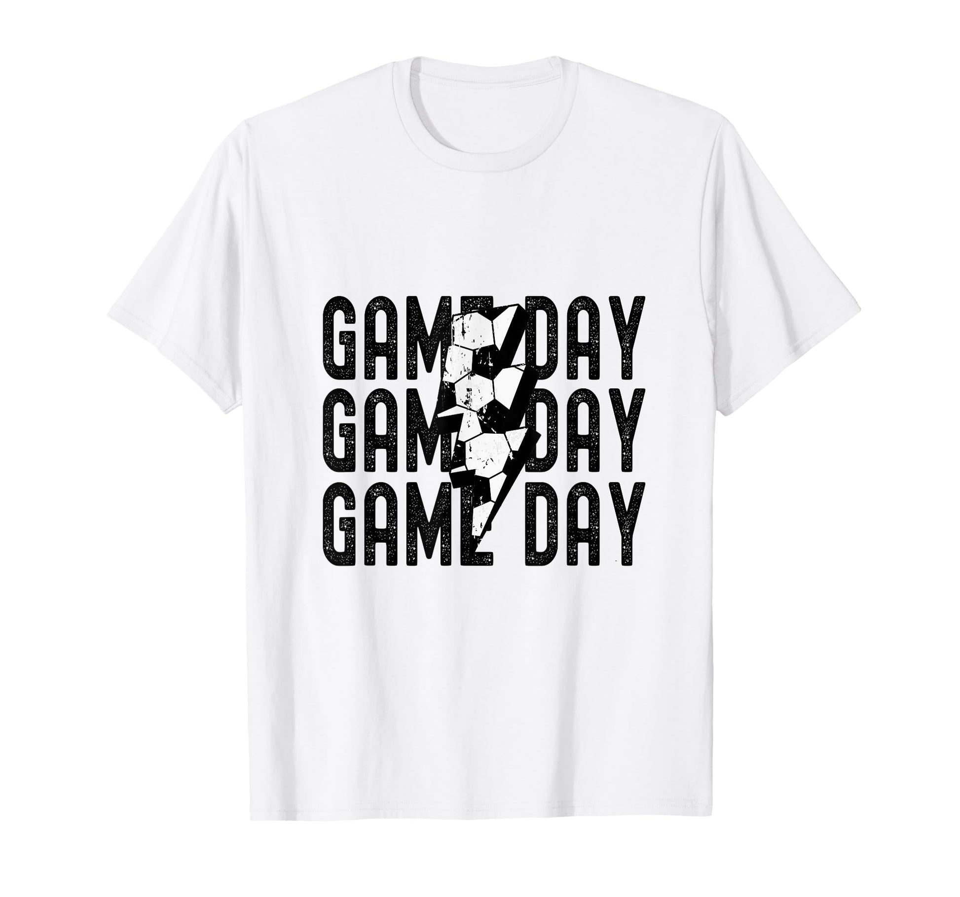 Game Day Soccer Lightning Funny Soccer T-Shirt - Aesthetic Graphic Unisex - T-Shirt, Sweatshirt, Hoodie