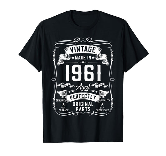 1961 65Yr 65Th Birthday Gifts 65 T-Shirt - Casual Everyday Wear Men Women - T-Shirt, Sweatshirt, Hoodie