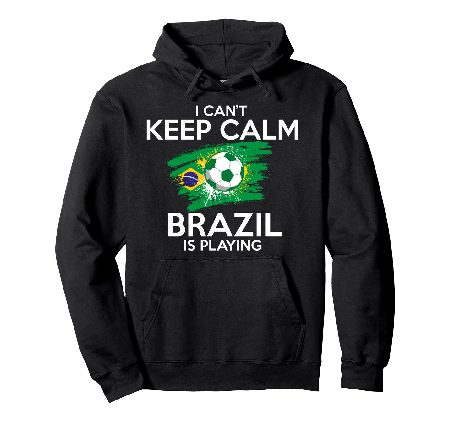 Brazil Soccer Football Game Player Fan Hoodie - Streetwear Style Men Women - T-Shirt, Sweatshirt, Hoodie