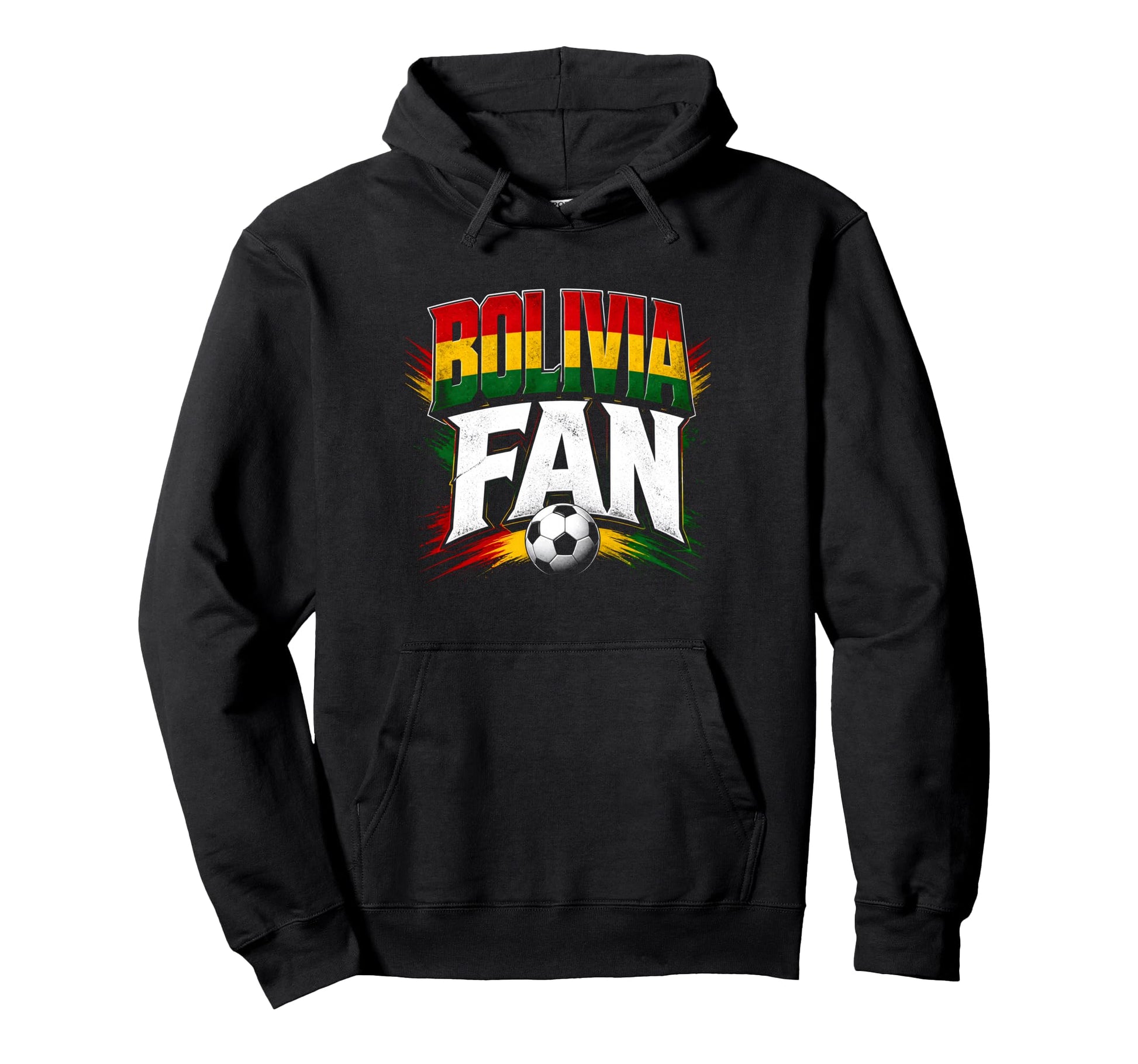 Bolivia Fan Soccer Roots Bolivia Hoodie - Casual Everyday Wear for Adults - T-Shirt, Sweatshirt, Hoodie