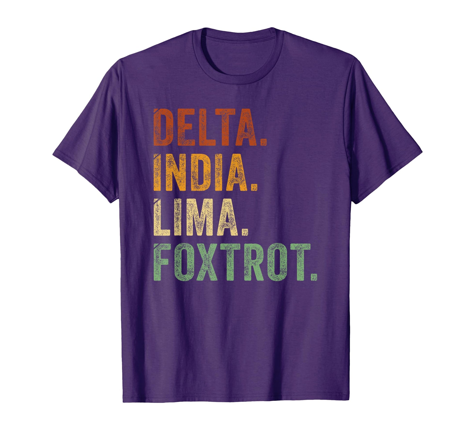 Delta India Lima Foxtrot Dilf Father Dad T-Shirt - Custom Art Print Unisex - T-Shirt, Sweatshirt, Hoodie