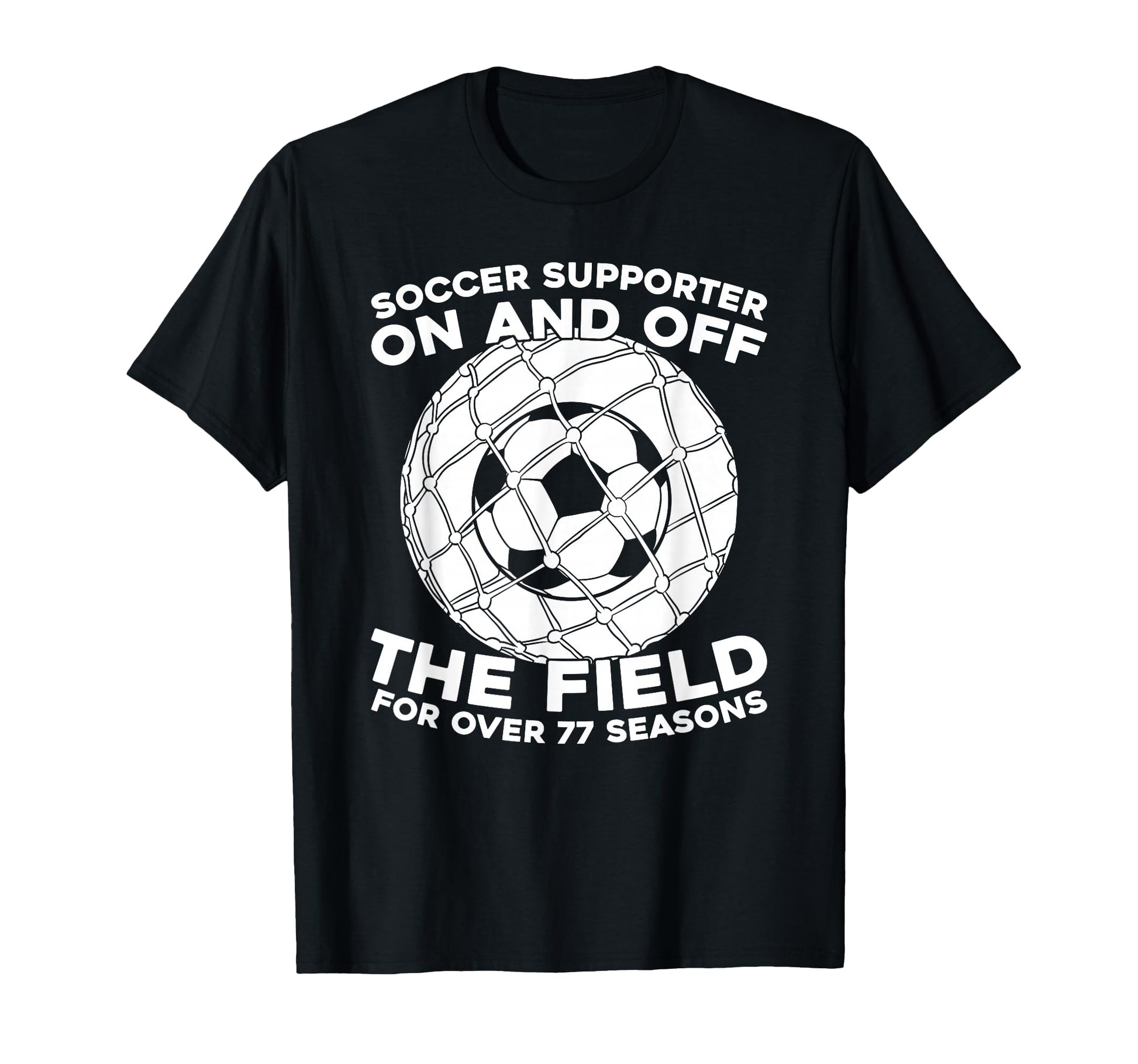 77 Years Old Player Team Sports T-Shirt - Casual Everyday Wear for Adults - T-Shirt, Sweatshirt, Hoodie