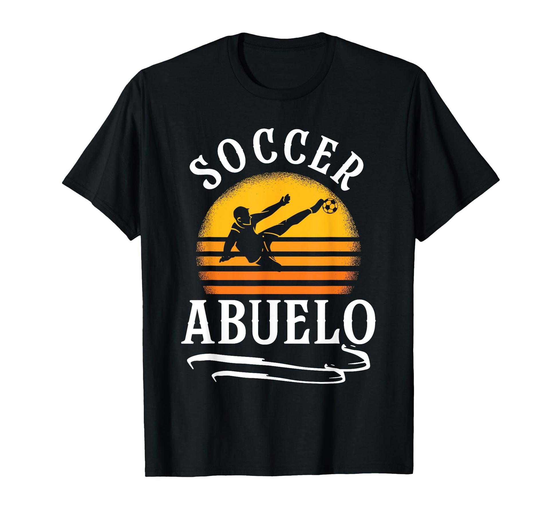 Soccer Abuelo Football Grandad Grandpa T-Shirt - Novelty Apparel for Adults - T-Shirt, Sweatshirt, Hoodie