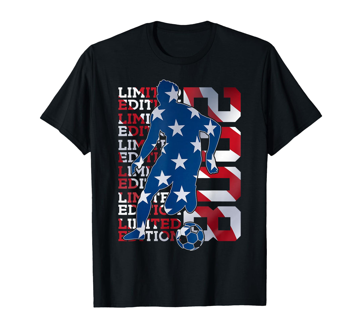 2008 18 Years Soccer 18Th Birthday T-Shirt - Novelty Apparel for Adults - T-Shirt, Sweatshirt, Hoodie