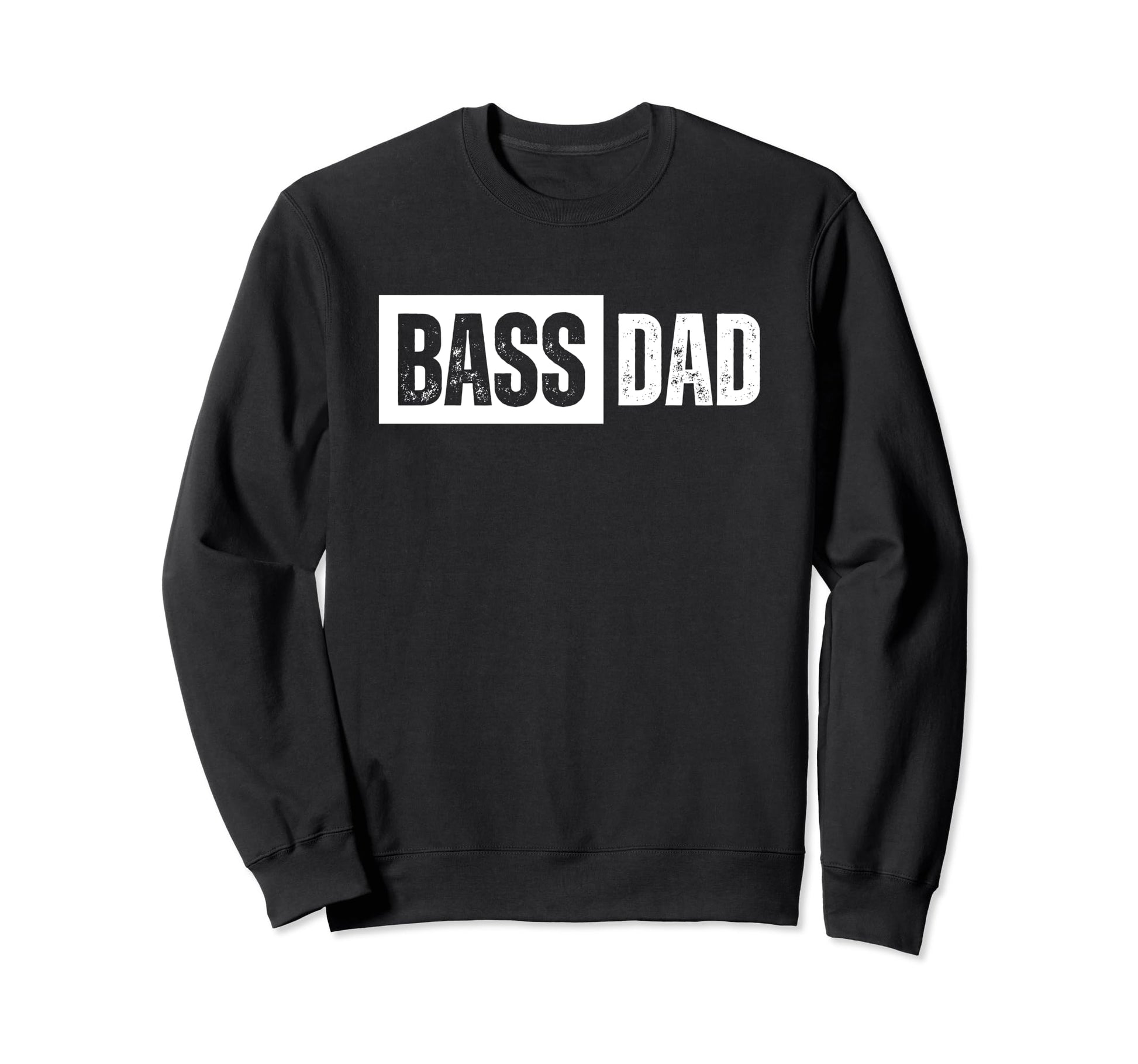 Bass Bassist Dad Distressed Shirts T-Shirt - Custom Art Print Men Women - T-Shirt, Sweatshirt, Hoodie
