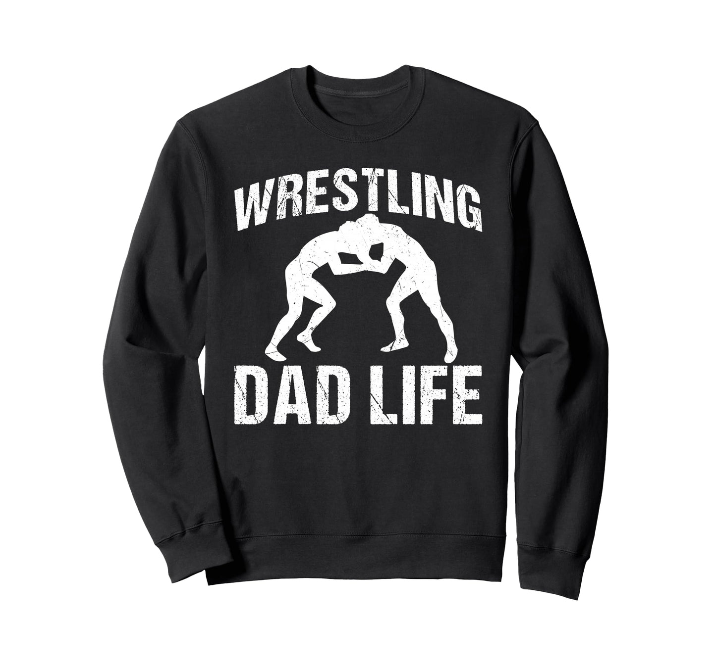 Wrestling Dad Life Game Day Sports Dad Sweatshirt - Custom Art Print Unisex - T-Shirt, Sweatshirt, Hoodie