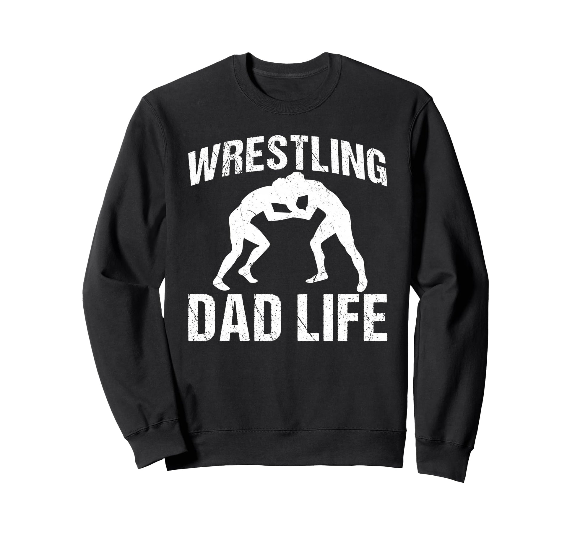 Wrestling Dad Life Game Day Sports Dad Sweatshirt - Custom Art Print Unisex - T-Shirt, Sweatshirt, Hoodie