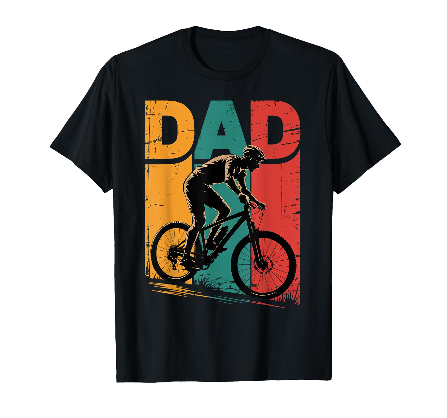 Dad Bikes Bike Lover Biking Cycling T-Shirt - Casual Everyday Wear Unisex - T-Shirt, Sweatshirt, Hoodie