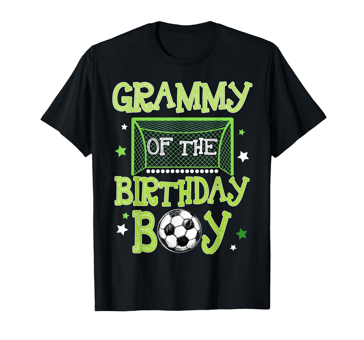 Grammy Birthday Soccer Family T-Shirt - Minimalist Print for Adults - T-Shirt, Sweatshirt, Hoodie