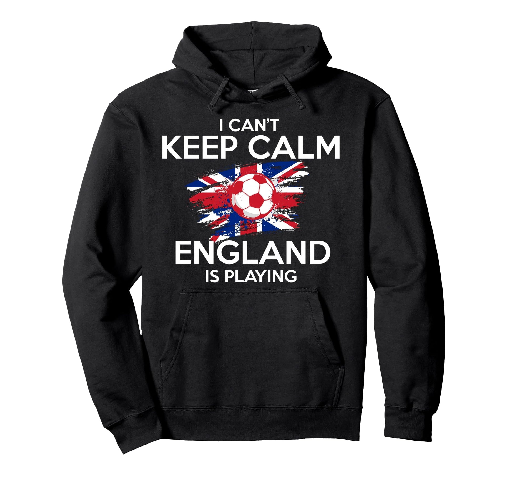 England Soccer Football Game Player Fan Hoodie - Custom Art Print Unisex - T-Shirt, Sweatshirt, Hoodie