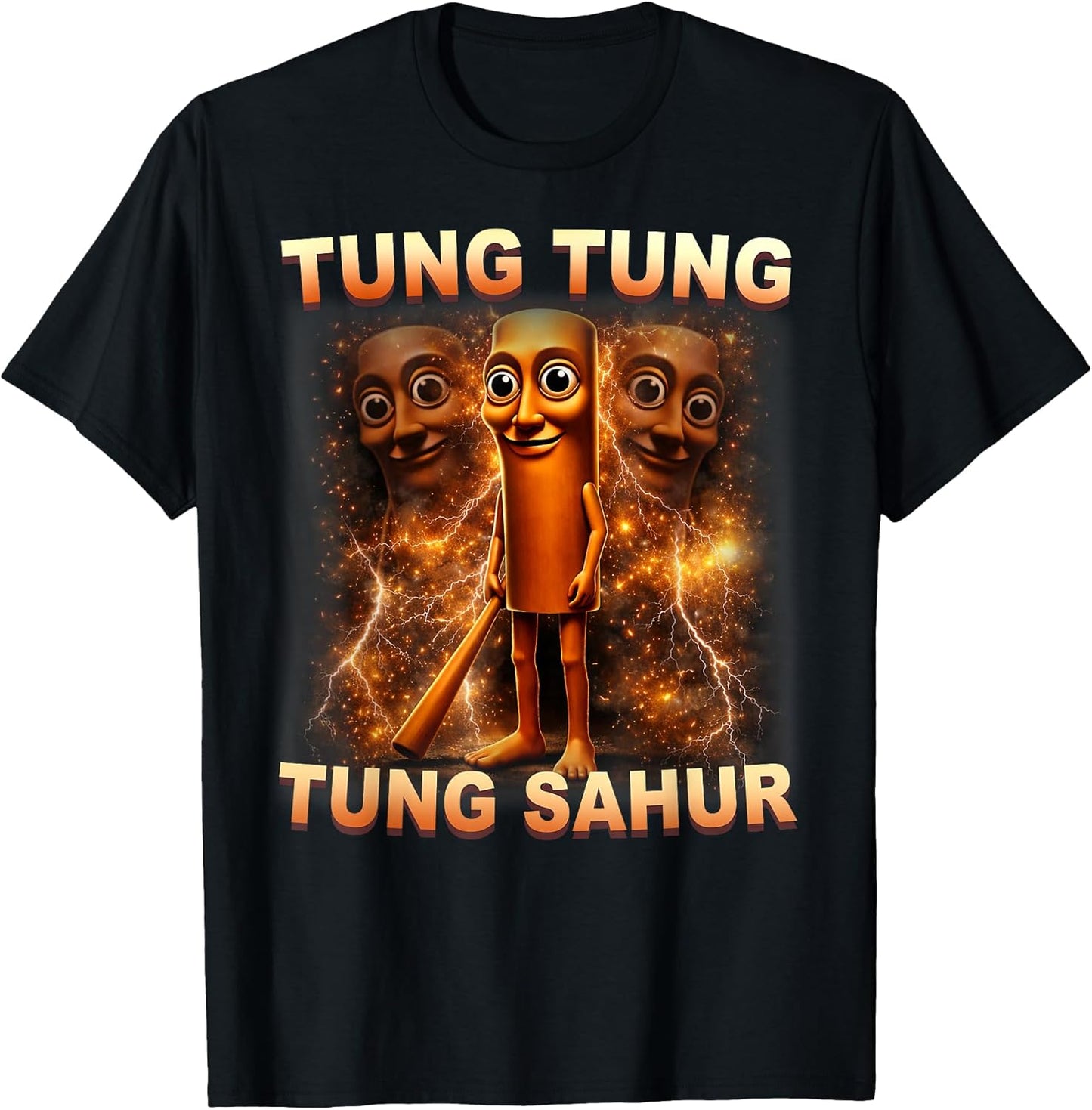 Tung Tung Tung Sahur is Calling Funny Italian Brainrot T-Shirt Unisex T-shirt, Sweatshirt, Hoodie, Long Sleeve Tee - T-Shirt, Sweatshirt, Hoodie